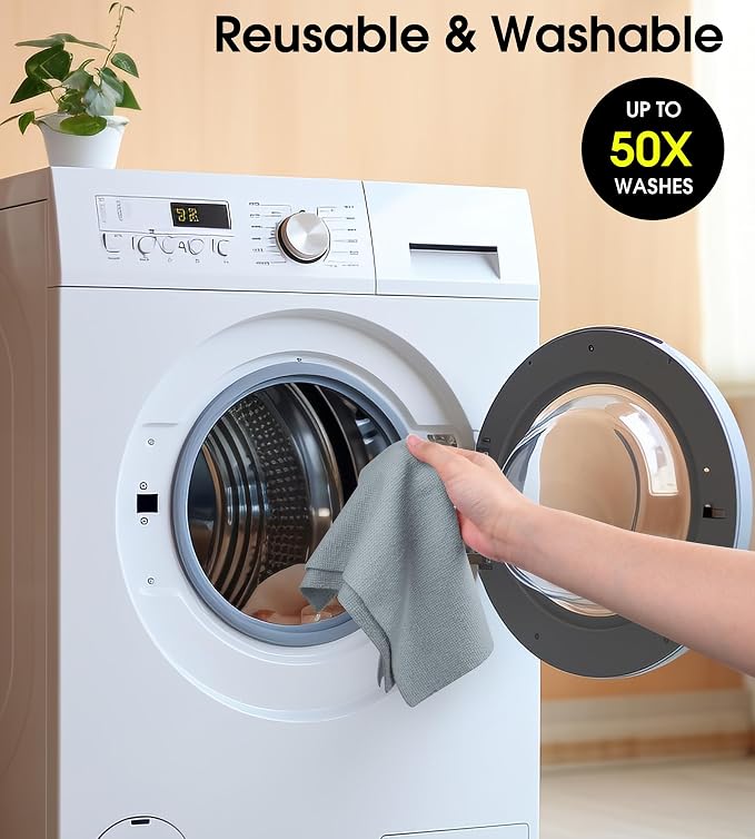 KitchLife Microfiber Cleaning Cloth Roll - Image 7