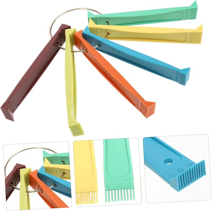 12pcs Air Conditioner Fin Combs Multi Fin Cleaning Brush - Image 4