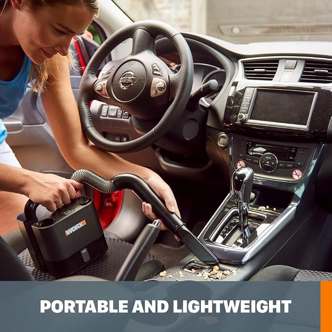 WORX WX030L 20V Power Share Cordless Cube Vac Compact Vacuum - Image 4