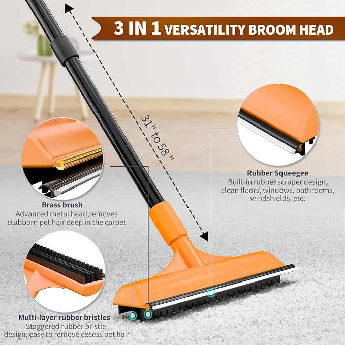 Carpet Rake for Pet Hair Removal - Image 3