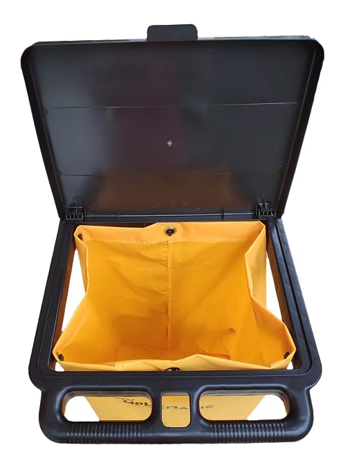 Simpli-Magic Janitorial Cart, 330 lbs Capacity – 3-Shelf Commercial - Image 5