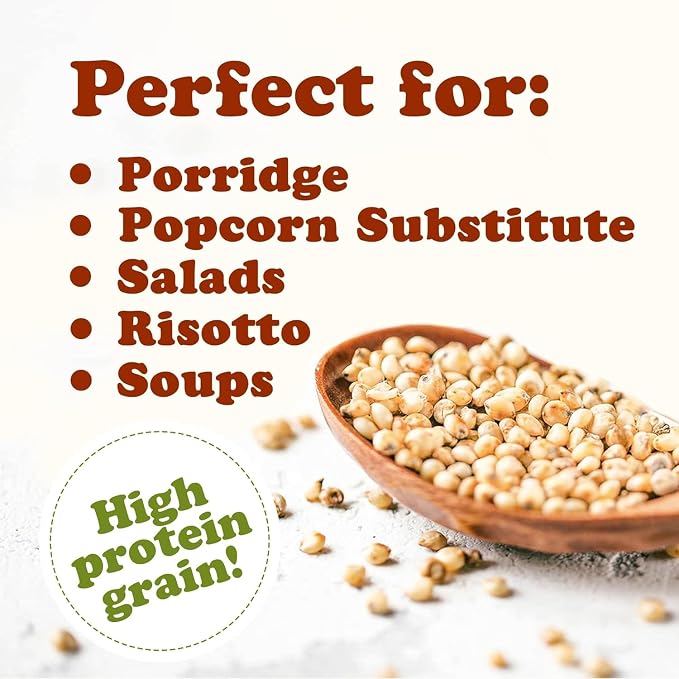 Food to Live Organic Italian White Whole Grain Sorghum, 25 Pounds – Non-GMO - Image 5