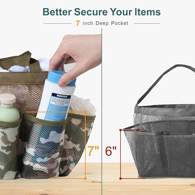 F-color Shower Caddy Portable - Image 4