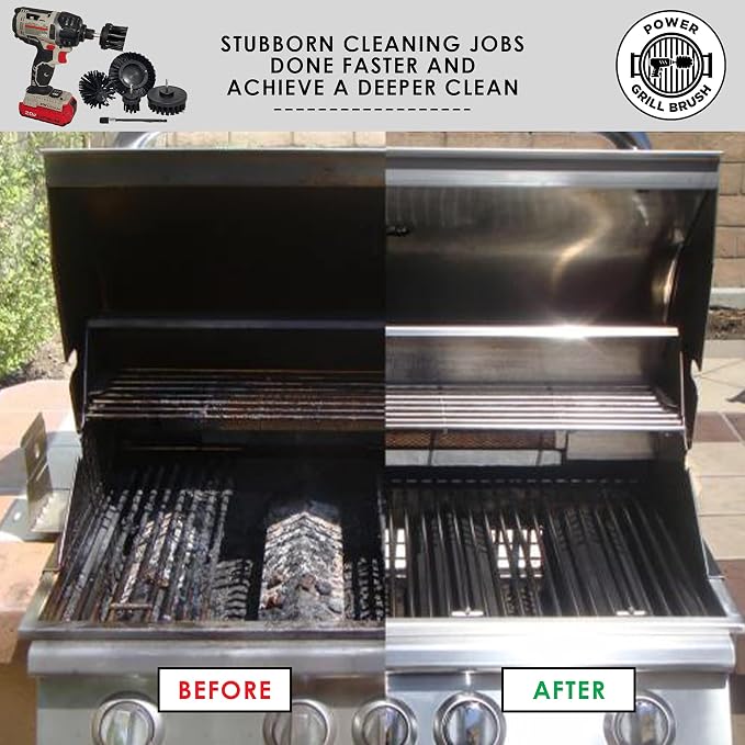 Grill Brush 5 Piece BBQ Cleaning Kit - Image 6