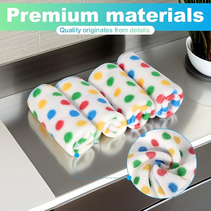 Microfiber Cleaning Cloth, 12 Pack Cleaning Rags, Cleaning Towels - Image 4