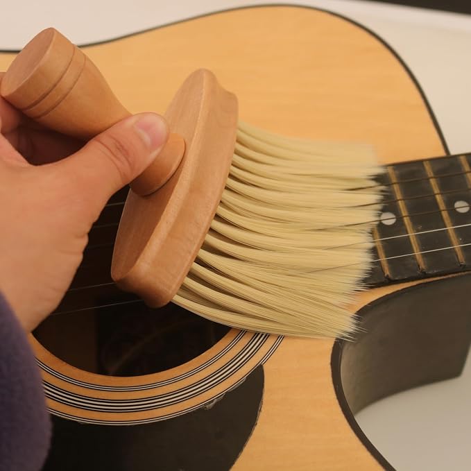 Keyboard Cleaning Brush, Wooden Piano Cleaner Brush, Instrument Dusting Brush - Image 3