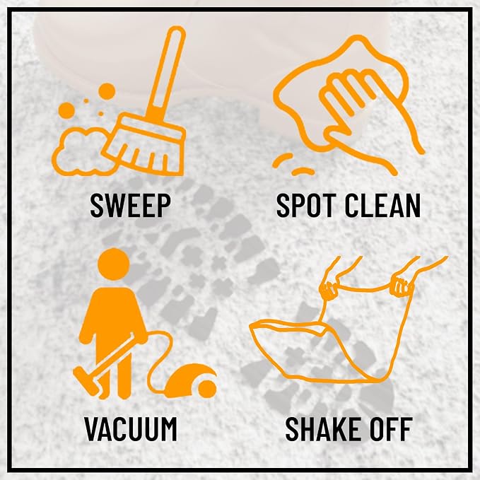 Ottomanson 3' x 11' Non-Slip Rug Pad Gripper 1/4 Inch Thick Dual Surface Felt + - Image 8
