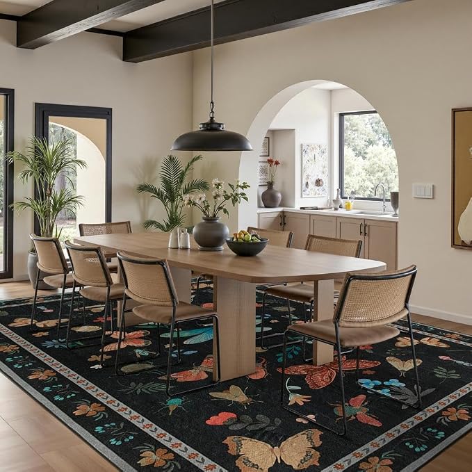 8x10 Washable Area Rugs for Living Room&Bedroom - Image 4