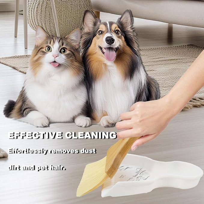 Mini Broom and Dustpan Set Portable Hand Broom - Image 3
