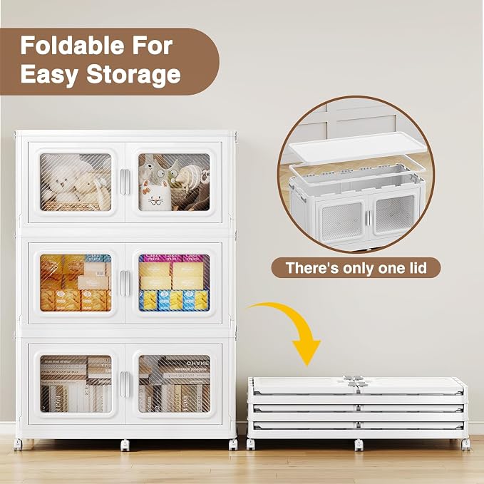 BROVIEW 1200 Qt Stackable Storage Bin - Image 9