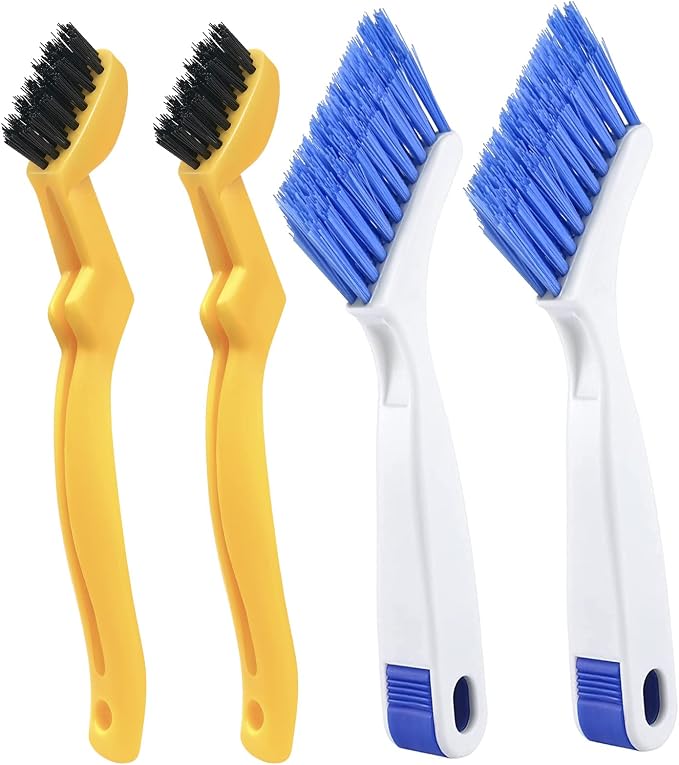 4 PCS Multi Purpose Small Crevice Cleaning Brushes by WENSTIER