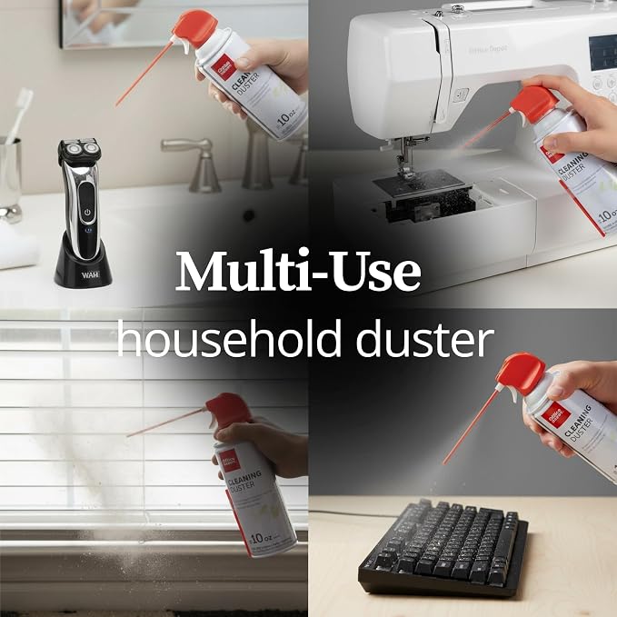 Office Depot Cleaning Duster, 10 Oz Compressed Canned Air - Image 5