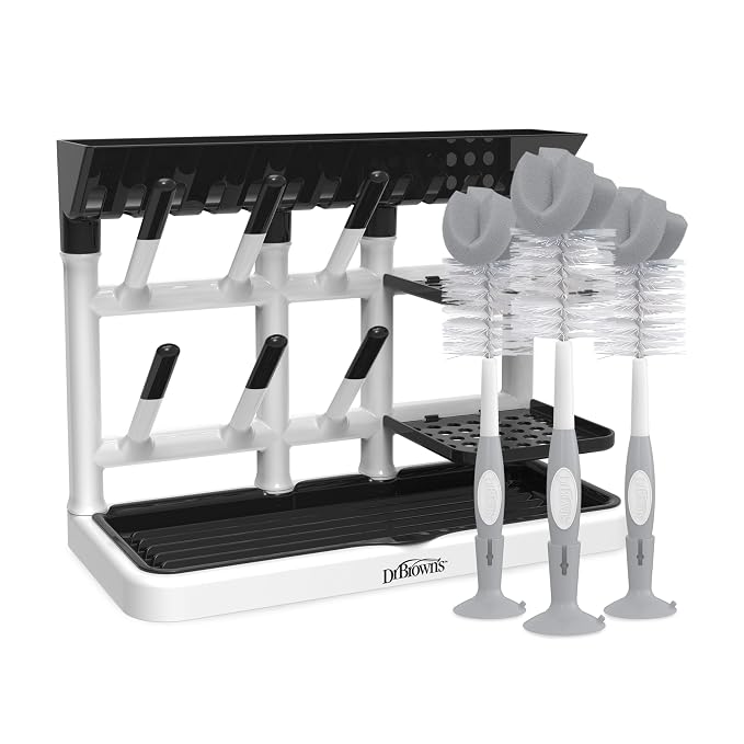 Dr. Brown's Baby Bottle Drying Tower, Stand-Up Drying Rack by DrBrowns