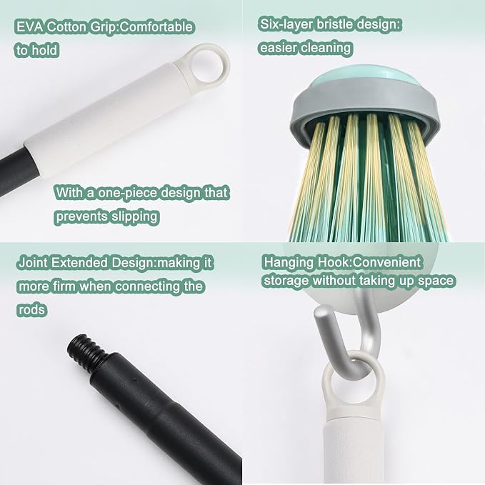 Indoor Broom Soft Bristle Brooms - Image 5
