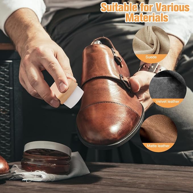 Suede Shoe Brush and Eraser, Rubber Shoe Brush, Shoe Brushs Eraser, Soft Suede - Image 2