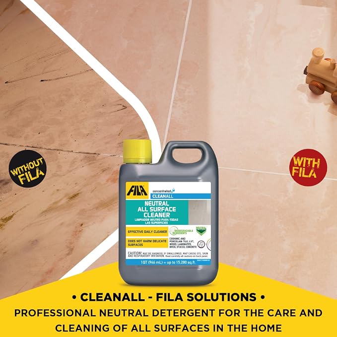 FILA Surface Care Solutions, Neutral All Purpose Cleaner, Highly Concentrated - Image 4