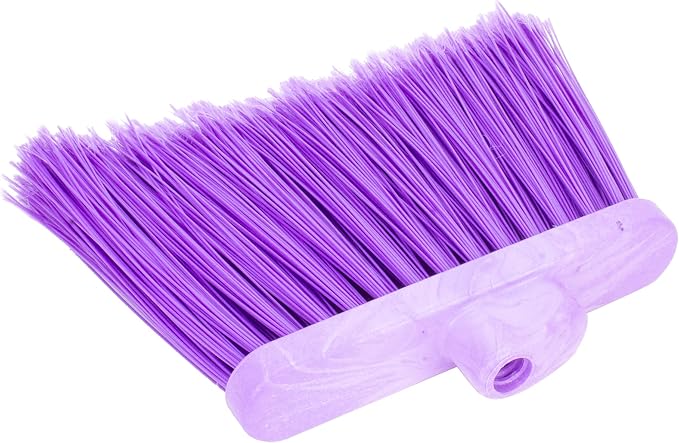 SPARTA 41082EC68 Plastic Color Coded Broom, Flagged Bristles, Long Broom - Image 2