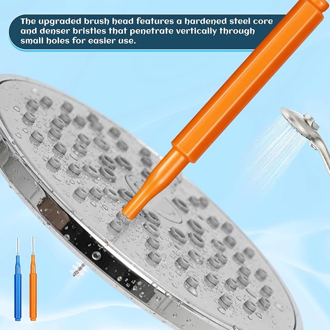 80Pcs Shower Head Cleaner Tool, Heavy Duty Multifunctional Shower Head Cleaning - Image 6