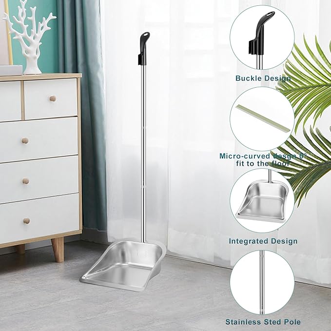 Yangbaga Dust Pans with Long Handle - Image 3