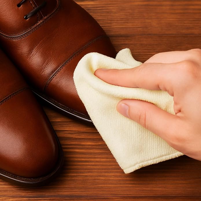10 Pcs Shine Shoes Cloth Kit Polish Dauber Applicators Cleaning Leather Shoes - Image 3