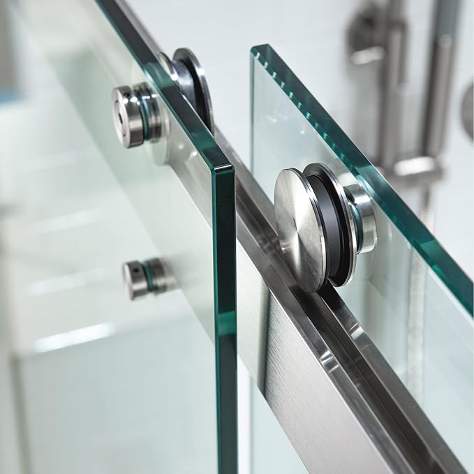 Woodbridge Frameless Tub Doors 66-72" Width x 76" Height - Image 7