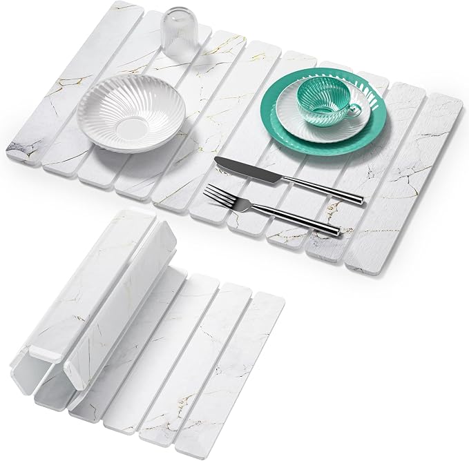 Stone Drying Mat for Kitchen Counter by Unknown