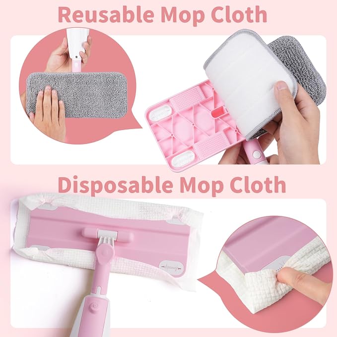 Kids Spray Mop, Fun & Functional Toddler Cleaning Set, Real Working Mop - Image 5