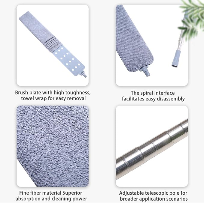 Retractable Gap Dust Cleaner Flat Duster - Image 5