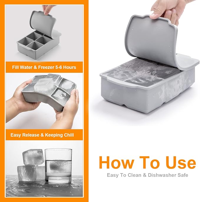 Nax Caki Large Ice Cube Tray - Image 4