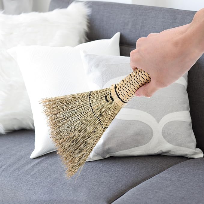 BESPORTBLE Small Woven Corn Whisk Broom - Image 9