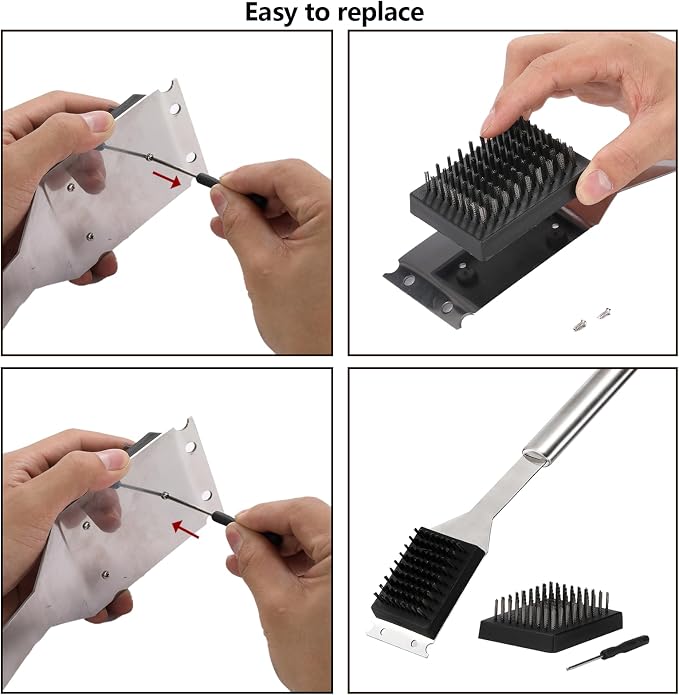 16.5” Grill Brush and Scraper - Image 5
