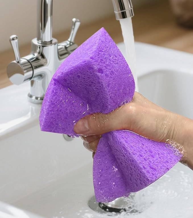 Cleaning and Washing Sponge, 3 Pack Large Extra Thick Heavy Duty Sponge - Image 5