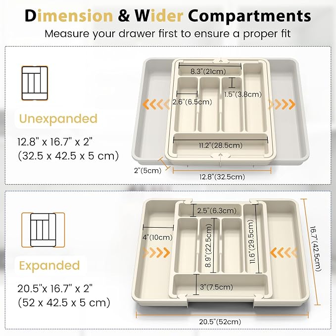Caperci Large Silverware Organizer - Image 2
