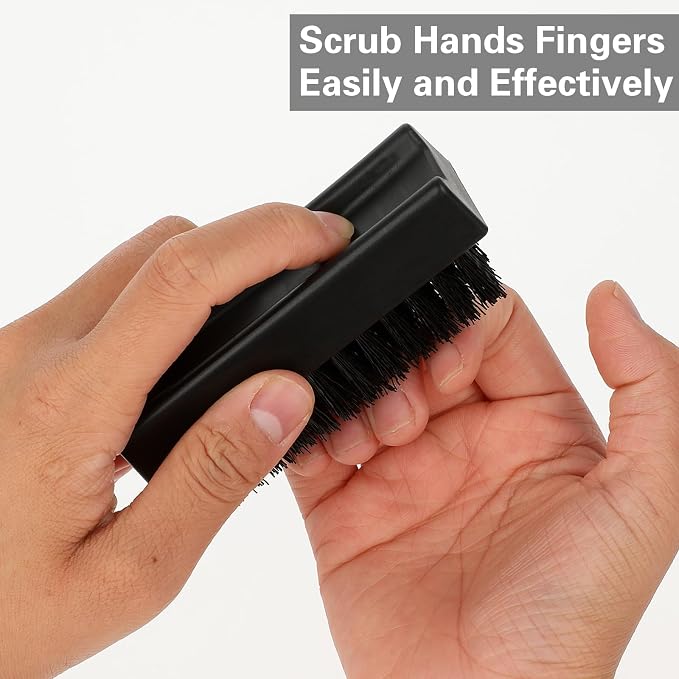 Amabro 2 PCS Hand Nail Brushes, Fingernail Scrubber Brush - Image 5