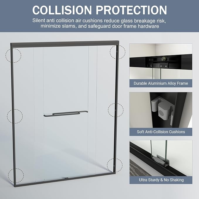 Abruzzo Double Sliding Shower Door - Image 7