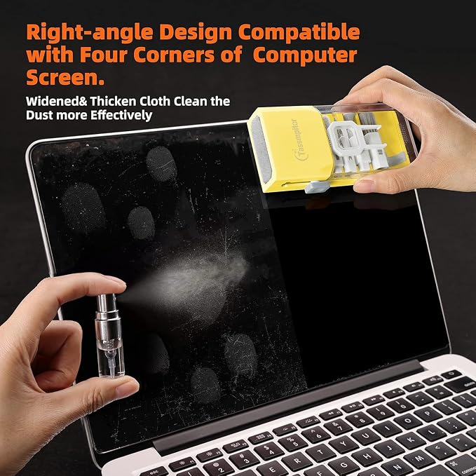 Laptop Screen Keyboard Cleaner Kit, All in 1 Electronics Cleaning Tool - Image 3