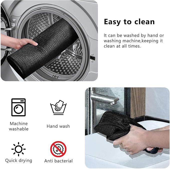Topsky Microfiber Dish Drying Mat 2 Pack, 20 X 15 Inch Kitchen Counter Mats - Image 3