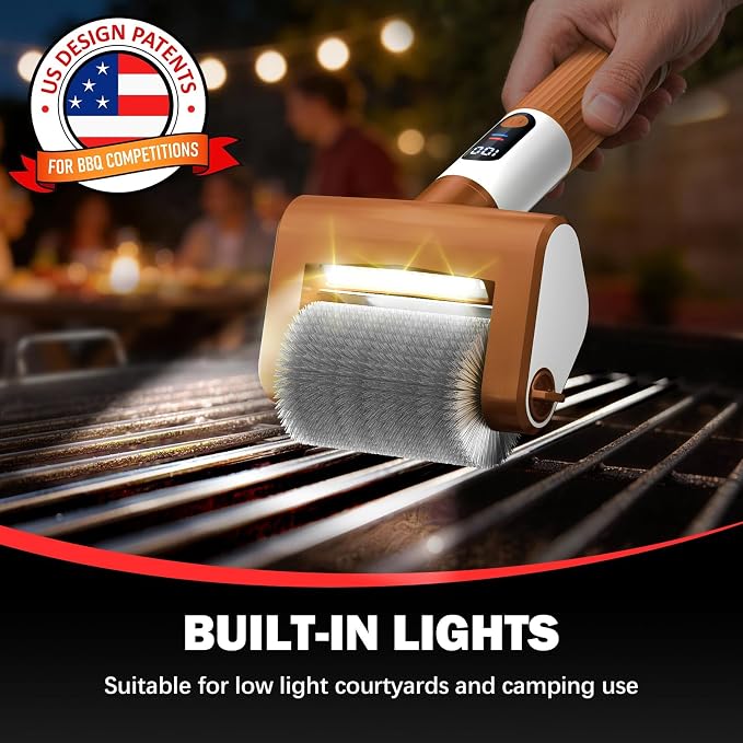 Electric Grill Brush, 2-Speed BBQ Grill Brush - Image 8
