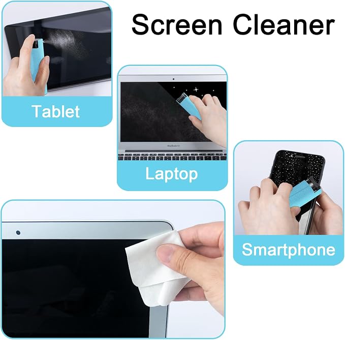 Screen Cleaner Touchscreen Mist Spray, walrfid Cleaning Kit - Image 4