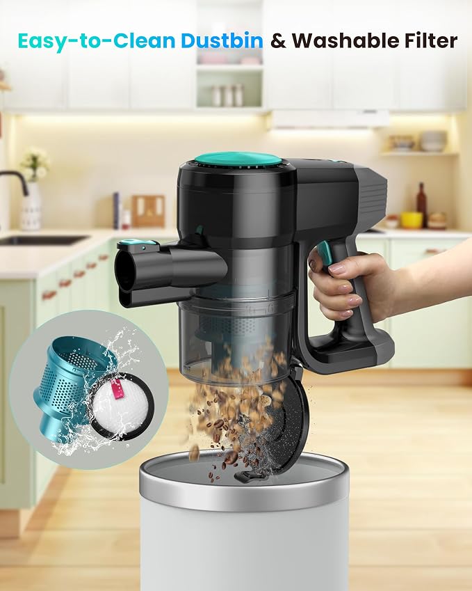 N3T Cordless Vacuum Cleaner, Wireless Stick Vacuum - Image 7