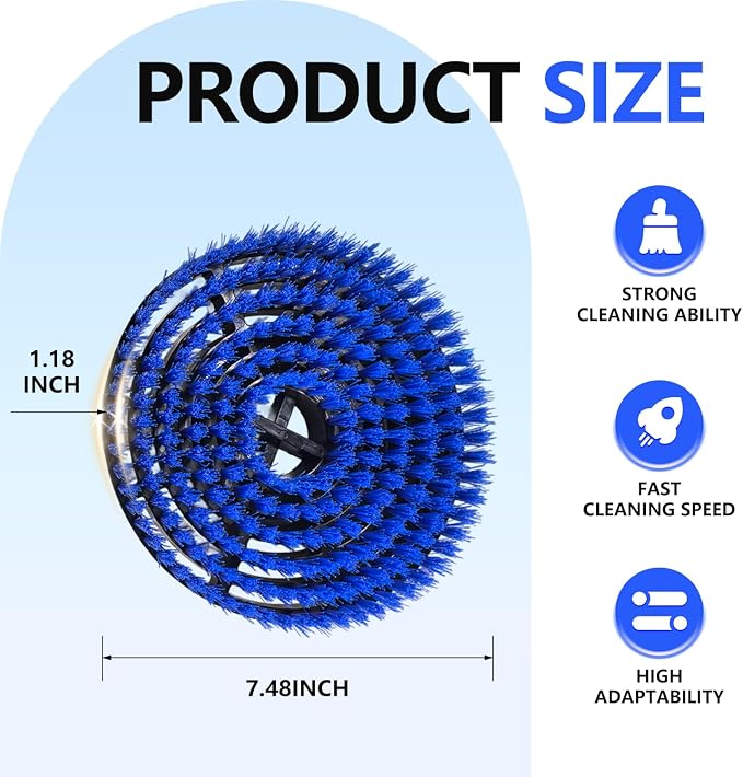 Steam Mop Pads Replacement Brush Head - Image 6