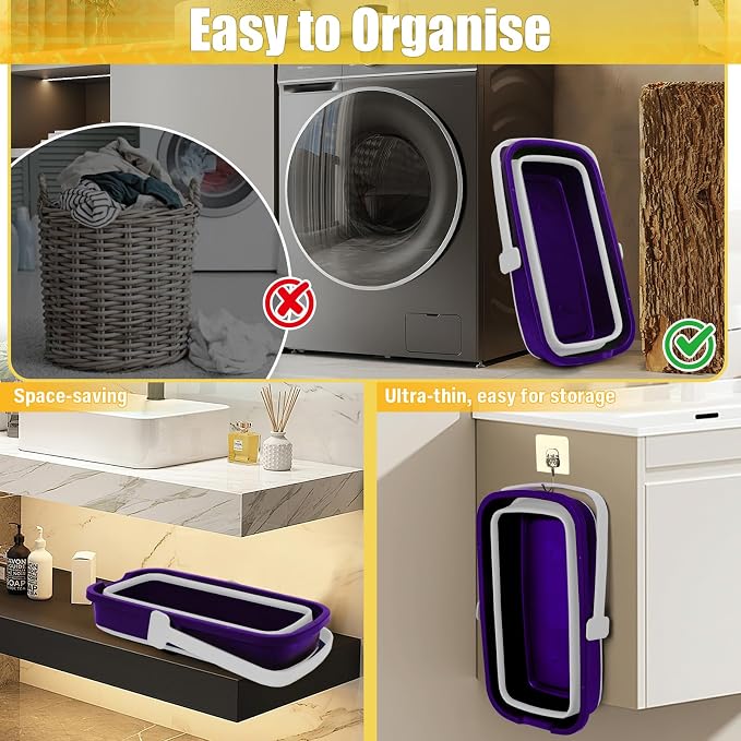 Collapsible Mop Bucket for Cleaning - Image 4