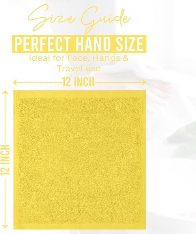 DAN RIVER 24 Pack Wash Cloths for Showering - Image 2