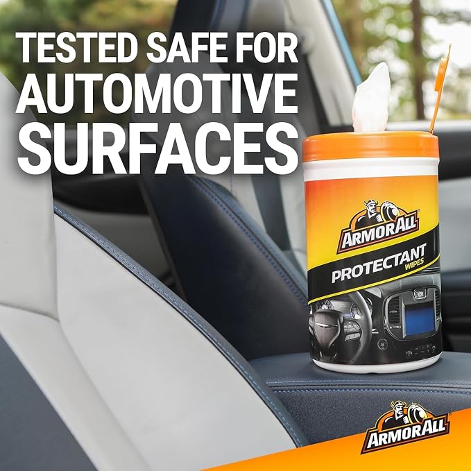 Armor All Car Interior Protectant Wipes, UV Protectant - Image 6
