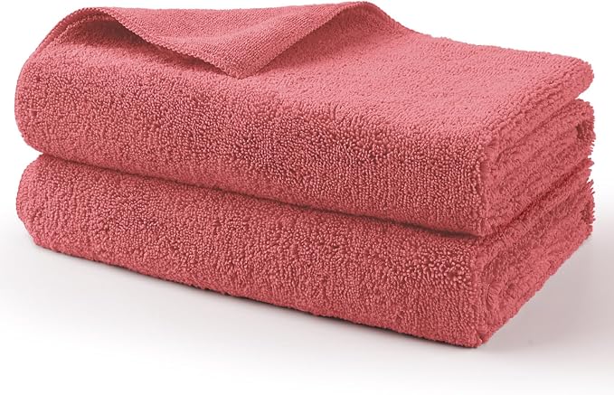 HOMEXCEL Professional Large Microfiber Car Drying Towels 2 Pack, Lint Free by HOMEXCEL