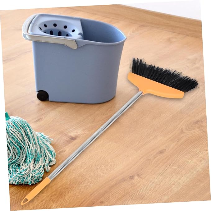 Unomor Stainless Steel Handle Soft Bristle Broom - Image 8