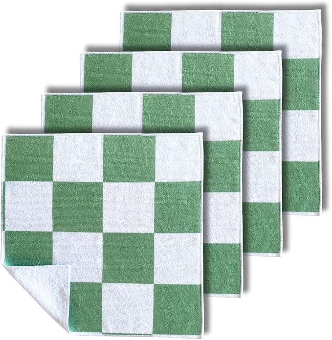 Microfiber Cleaning Cloths 13x13 – Lint-Free, Streak-Free Reusable Towels by Unknown