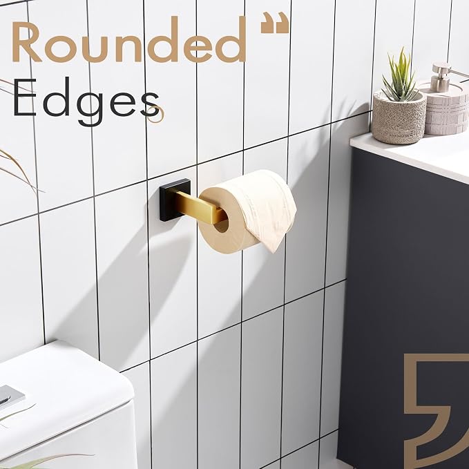 KOKOSIRI Toilet Paper Holders Wall Mounted Toilet Roll Holder - Image 11