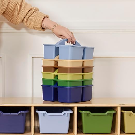 ECR4Kids 3-Compartment Storage Caddy, Storage Organizer - Image 7