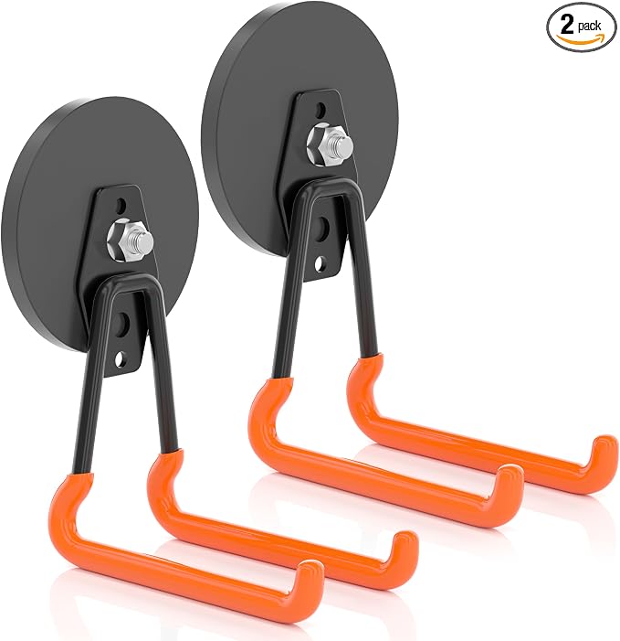 ENUODA Strong Magnetic Hooks Heavy Duty Magnetic Tool Holder Large Magnet Hooks by ENUODA